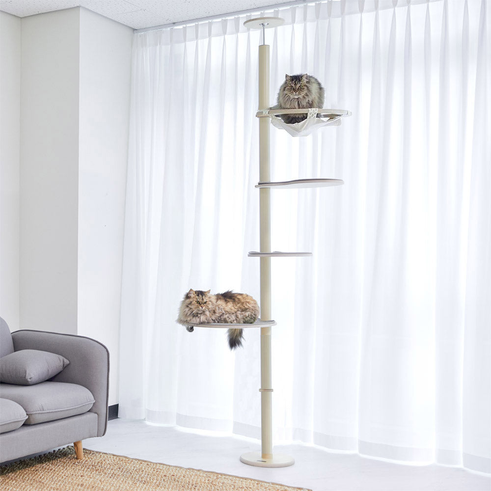 突っ張り型キャットタワー GATOBLANCO ガトブランコ ガトブランコ アイアンキャットポール – GATOBLANCO